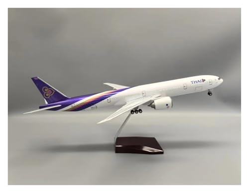 Metallflugzeugmodell Maßstab 1:130 43 cm Für 787-Jet-B787-Flugzeuge Modellflugzeug-Ornament Aus Druckgussharz Mit LED-Leuchten Sammeln Oder Verschenken(with Light) von YLQERZ