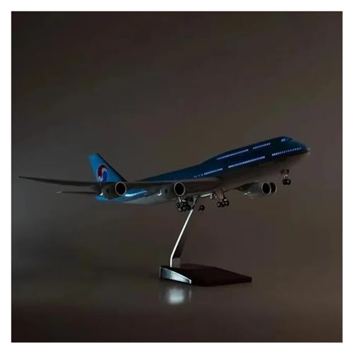 Metallflugzeugmodell Maßstab 1:150 Für 47 cm Boeing 747 Korean Aircraft Modell Druckguss Maschine Souvenir Dekoration Sammeln Oder Verschenken(with Light) von YLQERZ