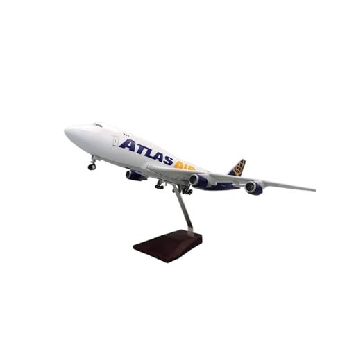 Metallflugzeugmodell Maßstab 1:150 Für Boeing 747 Atlas Frachtflugzeugmodell Druckgussmaschine Souvenir Dekoration Flugzeugmodell Sammeln Oder Verschenken von YLQERZ