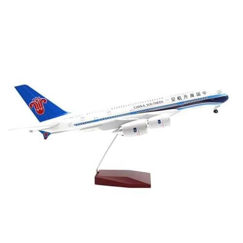 Metallflugzeugmodell Maßstab 1:160 Für Airbus A380 Southern Flugzeugmodell Druckgussmaschine Souvenir Dekoration Sammeln Oder Verschenken(No Light) von YLQERZ