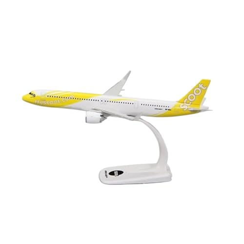 Metallflugzeugmodell Maßstab 1:200 Für A321NEO, Lackierte Kleine Flugzeugornamente Aus Legierung Passagierflugzeugmodell Display Hobby Sammeln Oder Verschenken von YLQERZ