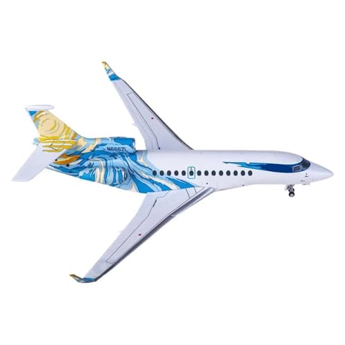 Metallflugzeugmodell Maßstab 1:200 Für Dassault Falcon 7X Druckguss-Miniaturflugzeug-Repliken Sammeln Oder Verschenken von YLQERZ