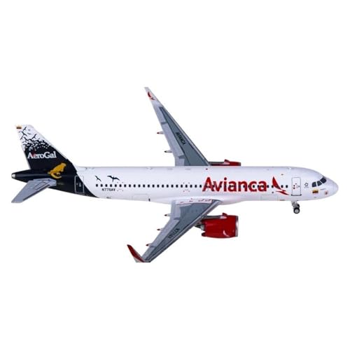 Metallflugzeugmodell Maßstab 1:400 Für Avianca A320neo N776AV Aviation Avion Metall Miniaturen Flugzeugmodell Sammeln Oder Verschenken von YLQERZ