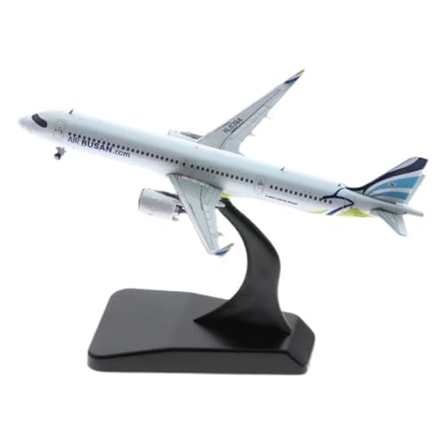 Metallflugzeugmodell Maßstab 1:400 Für Busan A321NEO-Modell Mit Basislegierungsflugzeug Für Sammler-Souvenir-Show-Hobby Sammeln Oder Verschenken von YLQERZ