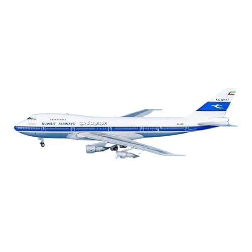 Metallflugzeugmodell Maßstab 1:400 Für Kuwait 747-200 9K-ADC Druckguss-Flugzeugmodell Sammler-Metall-Miniaturspielzeug Für Jungen Sammeln Oder Verschenken von YLQERZ