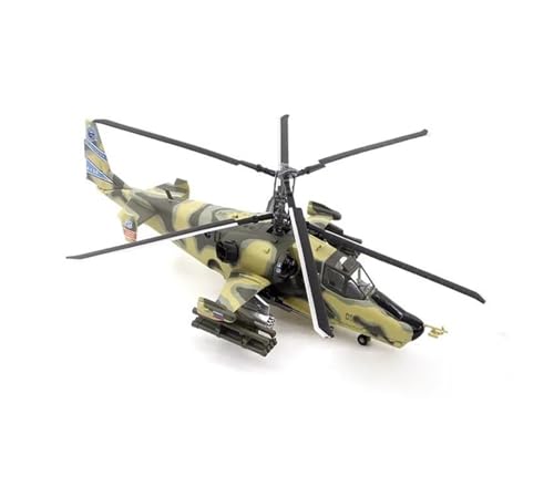 Metallflugzeugmodell Maßstab 1:72 Für Die Russische Armee Black Shark Gunship KA-50 Flugzeugmodell Display Dekoriert Memorial Viewing Sammeln Oder Verschenken von YLQERZ