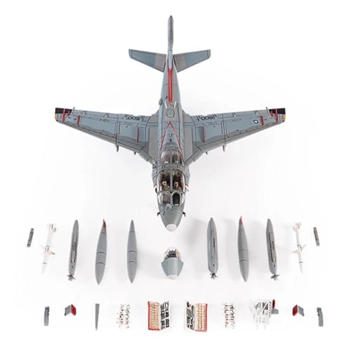 Metallflugzeugmodell Maßstab 1:72 Für Navy EA6B Prowler Fighter EA-6B Simulation Legierung Souvenir Hobby Sammlung Dekoration Sammeln Oder Verschenken von YLQERZ