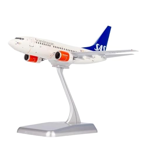 Metallflugzeugmodell Modelle Druckguss 1:200 Maßstab Skandinavisches B737-600 LN-RPG Flugzeuglegierung Fertiges Souvenirspielzeug Sammeln Oder Verschenken von YLQERZ