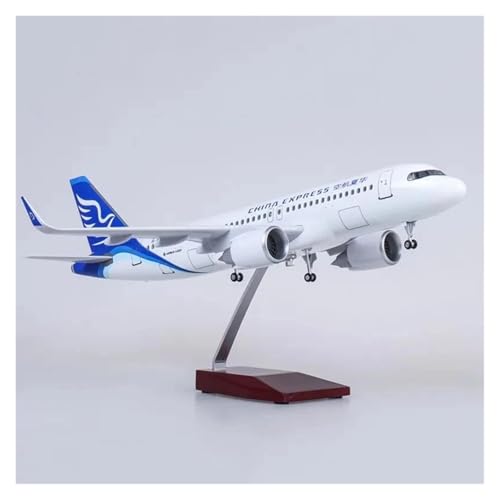 Metallflugzeugmodell Spielzeug Im Maßstab 47 cm Für Post Aviation Flugzeugmodell A320 Druckgussharz Für Sammlungsornamente Sammeln Oder Verschenken(with Light) von YLQERZ