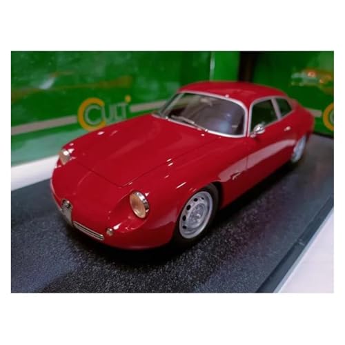 Modellauto Im Maßstab 1/18 Für Alfa Zagato Coda Rot Harz Modell Erwachsene Souvenir Statische Display Sammeln Spielzeug Für Die Sammlung von YLQERZ