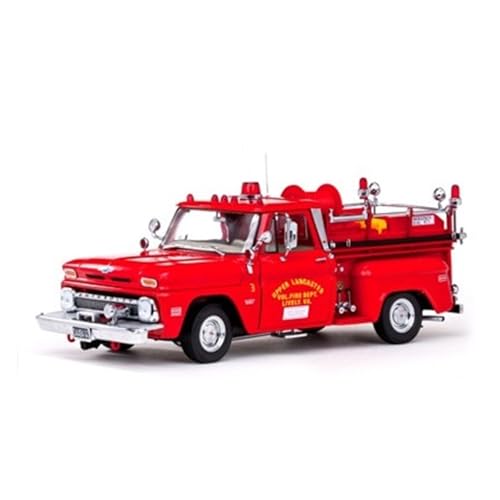 Modellauto Im Maßstab 1/18 Für Chevrolet C-20 Feuerwehrauto 1965 Legierung Auto Modell Auto Haus Und Büro Dekorationen Für Die Sammlung Modellauto Im Maßstab 1/18 Für Chevrolet C-20 Feuerwehrauto 1965 Legierung Auto Modell Auto Haus Und Büro Dekorationen Für Die Sammlung von YLQERZ
