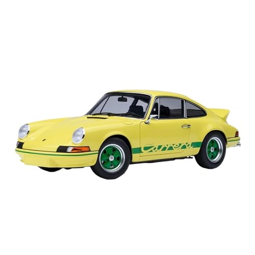 Modellauto Im Maßstab 1/18 Für Porsche 911 Carrera 2.7 RS Weiß Automodell Erwachsenensammlung Dekoration Für Die Sammlung(Yellow) von YLQERZ