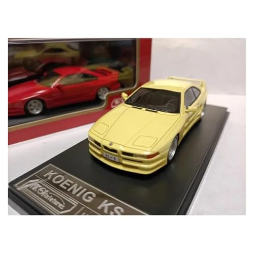 Modellauto Im Maßstab 1/43 Für BMW E31 850i Koenig KS8 Harz Auto Modell Erwachsene Souvenir Klassische Home Dekoration Für Die Sammlung von YLQERZ