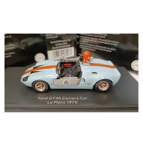 Modellauto Im Maßstab 1/43 Für Ford GT40 1970 Harz Modell Auto Erwachsene Souvenir Klassische Statische Display Sammler Spielzeug Für Die Sammlung von YLQERZ
