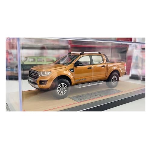 Modellauto Im Maßstab 1/43 Für Ford Ranger Pickup Truck Modell Harzmaterial Für Freunde Für Sammeln Und Ausstellen Für Die Sammlung(Orange) von YLQERZ