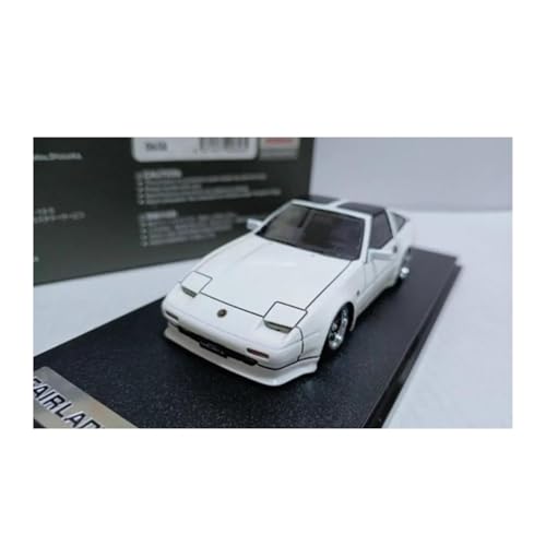Modellauto Im Maßstab 1/43 Für Nissan Fairlady Z Z31 VG30 Weiß Harz Klassische Modell Auto Erwachsene Souvenir Für Die Sammlung von YLQERZ