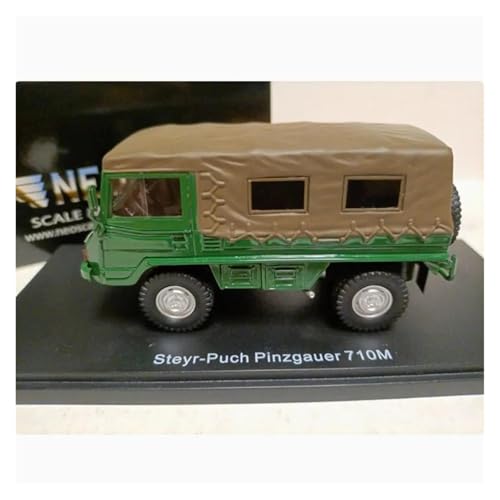 Modellauto Im Maßstab 1/43 Für Pinzgauer 710M Mehrzweck-Militär-Geländewagen Modellauto Erwachsene Souvenir Für Die Sammlung(Green 2) von YLQERZ