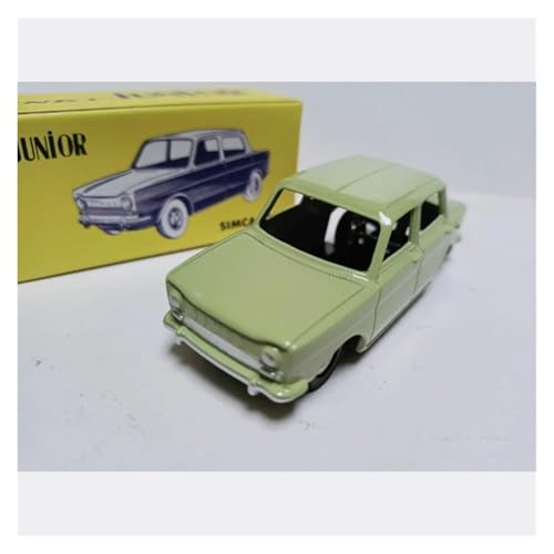 Modellauto Im Maßstab 1/43 Für Simca 1000 Grün Legierung Limousine Auto Modell Klassische Statische Display Souvenir Für Die Sammlung von YLQERZ
