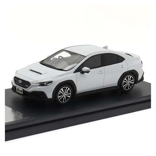 Modellauto Im Maßstab 1/43 Für Subaru WRX S4 STI Sport R 2021 Verfeinertes Harz Automodell Simulation Fahrzeuge Sammlerstück Dekorieren Für Die Sammlung(White) von YLQERZ