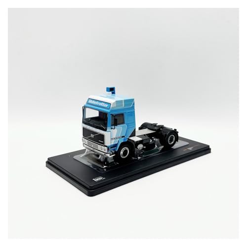 Modellauto Im Maßstab 1/43 Für Volvo F12 1981 Blau Lackiert Legierung LKW Modell Metall Druckguss Dekoration Spielzeug Für Die Sammlung von YLQERZ