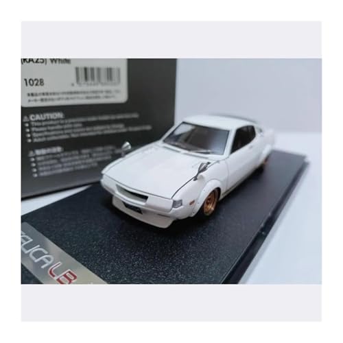 Modellauto Im Maßstab 1/43 Harz Für Toyota Celica 2000GT LB Scrambler Wide Body Modifiziertes Auto-Sportwagenmodell Für Die Sammlung(White) von YLQERZ