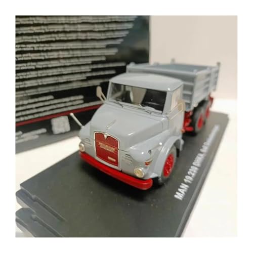Modellauto Im Maßstab 1/50 Für Man 6x6 Harz LKW Modell Auto Miniatur Statische Sammeln Spielzeug Urlaub Spielen Fahrzeug Für Die Sammlung(Gray) von YLQERZ