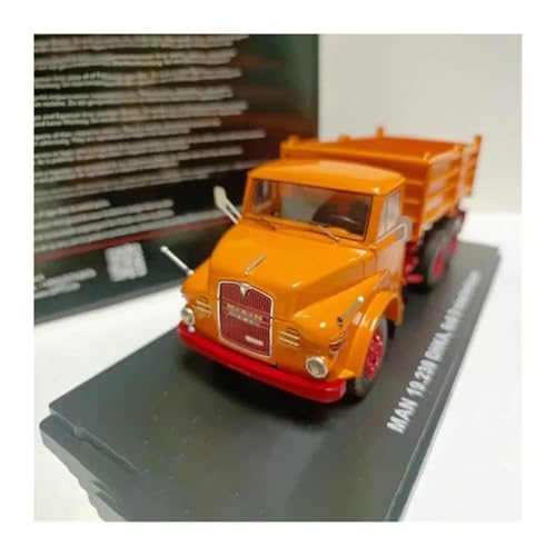 Modellauto Im Maßstab 1/50 Für Man 6x6 Harz LKW Modell Auto Miniatur Statische Sammeln Spielzeug Urlaub Spielen Fahrzeug Für Die Sammlung(Yellow) von YLQERZ