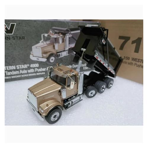 Modellauto Im Maßstab 1/50 Für Western Star 4900 SFFA Legierung Lieferwagen Modell Auto Miniatur Statische Sammler Spielzeug Gold Für Die Sammlung von YLQERZ