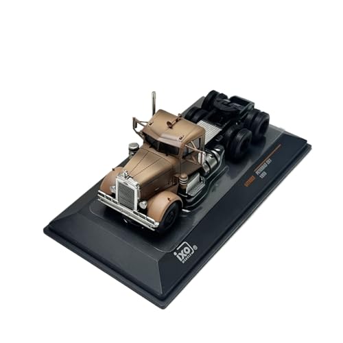 Modellauto Im Maßstab 1/64 Für 281 Dunkelbraun Legierung Druckguss LKW Traktor Auto Enthusiasten Dekorative Spielzeug Modell Für Die Sammlung(Dark Brown) von YLQERZ