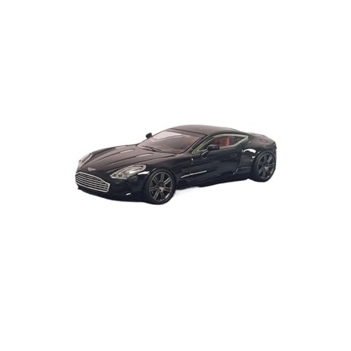 Modellauto Im Maßstab 1/64 Für Aston Martin ONE77 Druckgusslegierung Modellauto Spielzeugsammlung Display Ornamente Für Die Sammlung(Black) von YLQERZ