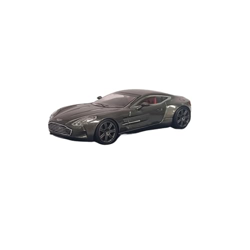 Modellauto Im Maßstab 1/64 Für Aston Martin ONE77 Druckgusslegierung Modellauto Spielzeugsammlung Display Ornamente Für Die Sammlung(Gray) von YLQERZ
