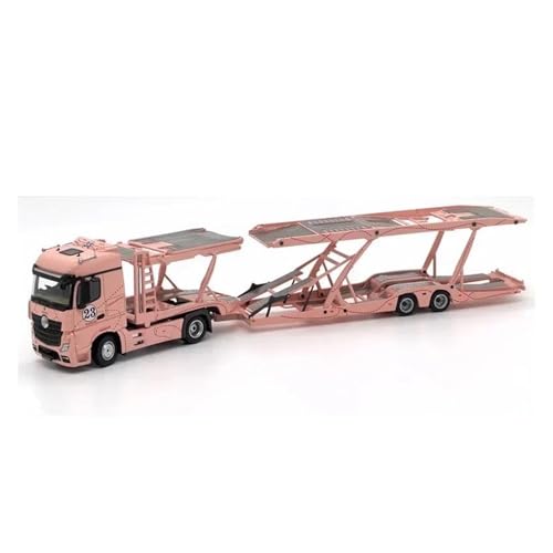 Modellauto Im Maßstab 1/64 Für Benz Anhänger 4x2 Halb Abnehmbare Spielzeug 2025 Für Sammlung Legierung Diecast Modell Auto Rosa Für Die Sammlung(Pink) von YLQERZ