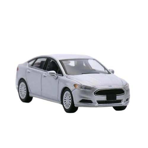 Modellauto Im Maßstab 1/64 Für Ford Mondeo Fusion Silber Legierung Sport Auto Modell Statische Display Sammeln Spielzeug Für Die Sammlung von YLQERZ