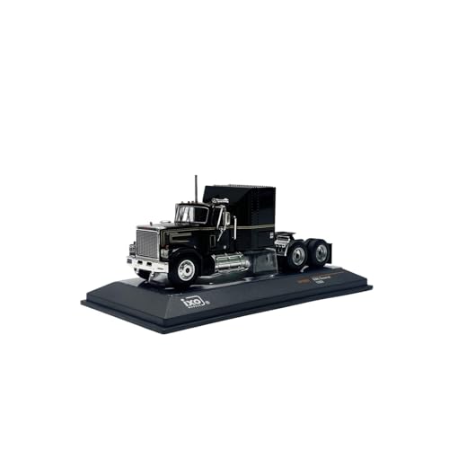 Modellauto Im Maßstab 1/64 Für GMC ALLGEMEINE 1980 Legierung Traktor Modell Schwarz Desktop LKW Figurine Dekoration Hause Auto Büro Für Die Sammlung(Black) von YLQERZ