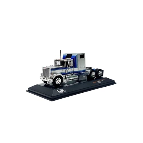 Modellauto Im Maßstab 1/64 Für GMC ALLGEMEINE 1980 Legierung Traktor Modell Schwarz Desktop LKW Figurine Dekoration Hause Auto Büro Für Die Sammlung(Blue) von YLQERZ