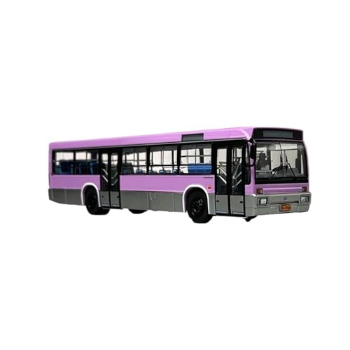 Modellauto Im Maßstab 1/64 Für Huanghai DD6121HS Stadt Bus Legierung Statische Modell Ornamente Sammlung Für Die Sammlung(Purple) von YLQERZ