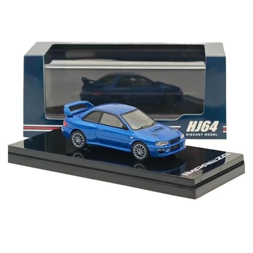Modellauto Im Maßstab 1/64 Für Impreza 22B STi Version Gc8 Ver Sonic Blau Glimmer HJ644041ABL Diecast Modelle Auto Sammlung Für Die Sammlung Modellauto Im Maßstab 1/64 Für Impreza 22B STi Version Gc8 Ver Sonic Blau Glimmer HJ644041ABL Diecast Modelle Auto Sammlung Für Die Sammlung von YLQERZ