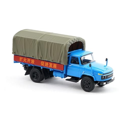 Modellauto Im Maßstab 1/64 Für Jiefang CA141 Fracht Licht LKW Sammlung Ornamente Klassische Legierung Blau Auto Für Die Sammlung von YLQERZ
