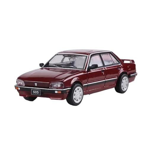 Modellauto Im Maßstab 1/64 Für Peugeot 505 Limousine Legierung Druckguss & Spielzeug Fahrzeuge Hause Dekoration Auto Modell Für Die Sammlung(Red) von YLQERZ