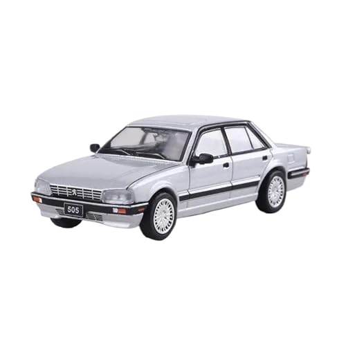 Modellauto Im Maßstab 1/64 Für Peugeot 505 Limousine Legierung Druckguss & Spielzeug Fahrzeuge Hause Dekoration Auto Modell Für Die Sammlung(Silver) von YLQERZ