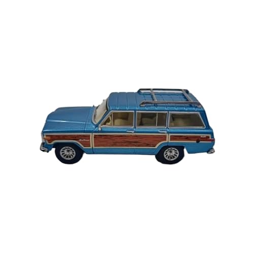 Modellauto Im Maßstab 1/64 Für Wagoneer SUV Legierung Rennwagen Druckguss Spielzeug Haus Und Büro Dekorationen Rot Für Die Sammlung(Blue) von YLQERZ