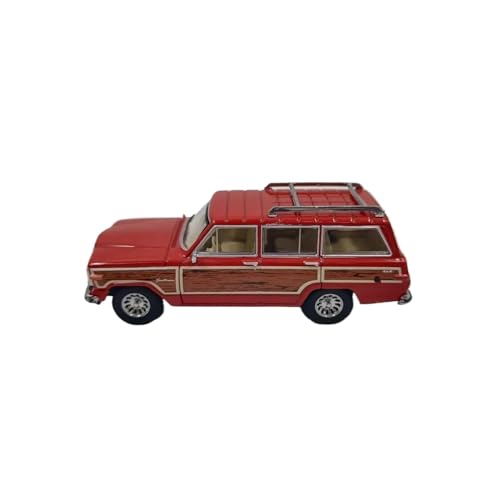 Modellauto Im Maßstab 1/64 Für Wagoneer SUV Legierung Rennwagen Druckguss Spielzeug Haus Und Büro Dekorationen Rot Für Die Sammlung(Red) von YLQERZ