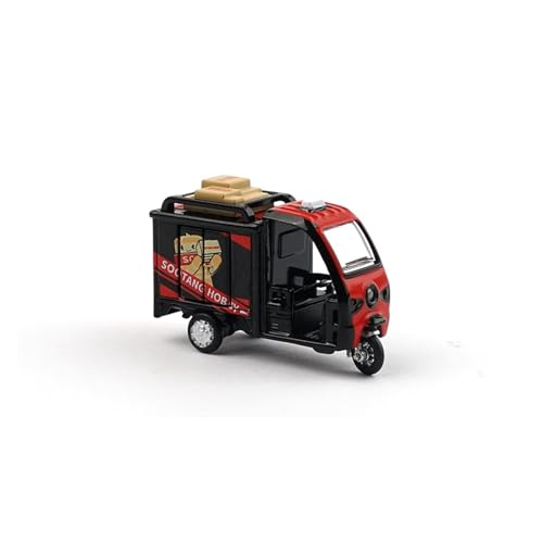 Modellauto Im Maßstab 1/64 Für Zivile Fracht Dreirad Sammlung Ornamente ST01 Express Auto Modell Legierung Spielzeug Für Die Sammlung von YLQERZ