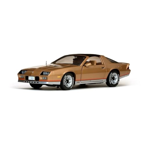 Modellauto Im Maßstab 1 18 Für Chevrolet Camaro Camaro Automodell Schwarz Nostalgische Sammlung Souvenir Display Braun Für Die Sammlung von YLQERZ