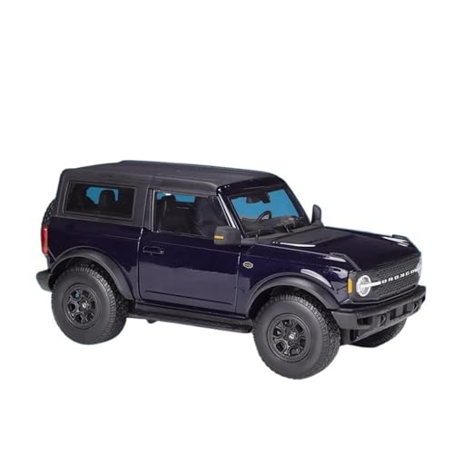 Modellauto Im Maßstab 1 18 Für Ford 2021 Bronco Badlands Geländewagen Legierung Retro Auto Modell Klassische Auto Modell Ornamente Für Die Sammlung(Schwarz) von YLQERZ