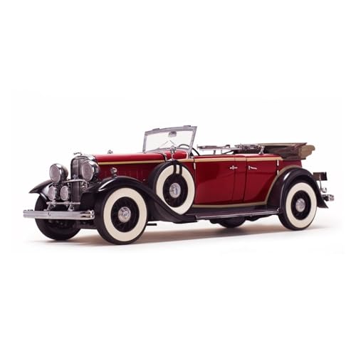 Modellauto Im Maßstab 1 18 Für Ford Lincoln KB 1932 Realistisches Gusslegierungsauto Modellauto Rote Tür Für Öffnen Oldtimer Für Die Sammlung von YLQERZ