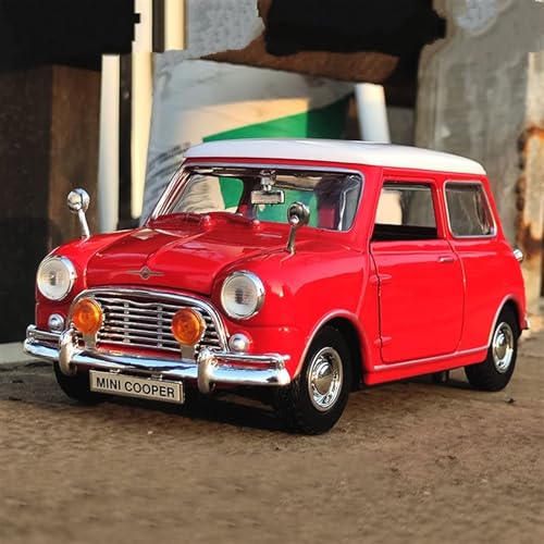 Modellauto Im Maßstab 1 18 Für MINI Cooper Legierung Automodell Metall klassisches Miniauto Fahrzeugmodell Simulationsmodell Für Die Sammlung(C) von YLQERZ