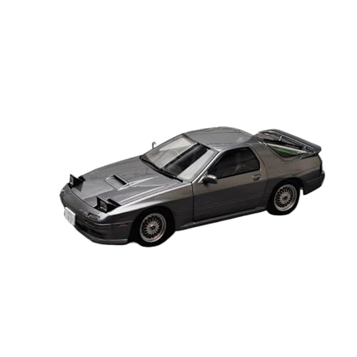 Modellauto Im Maßstab 1 18 Für Mazda RX7 FC3S Unlimited Edition Ausstellung Dekoration Auto Modell Grau Sammler Für Die Sammlung von YLQERZ