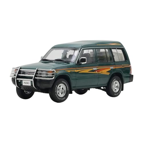 Modellauto Im Maßstab 1 18 Für Mitsubishi Pajero V31 Jeep Geländewagen Legierung Simulation Automodell Statische Metallgusssammlung Grün Für Die Sammlung von YLQERZ