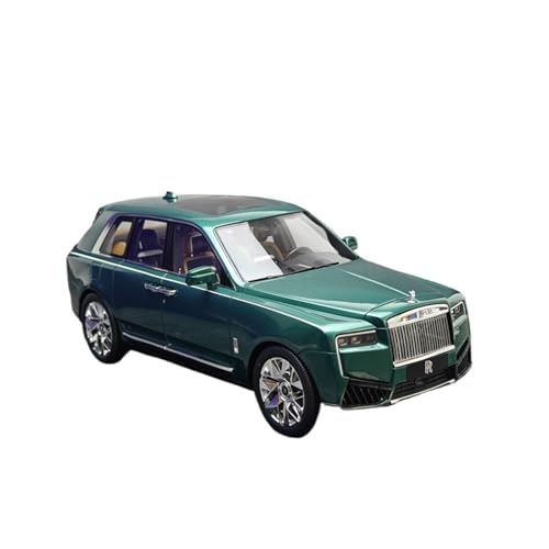 Modellauto Im Maßstab 1 18 Für Rolls-Royce Cullinan II Collector's Edition Harz Auto Modell Party Dekoration Grün Für Die Sammlung von YLQERZ